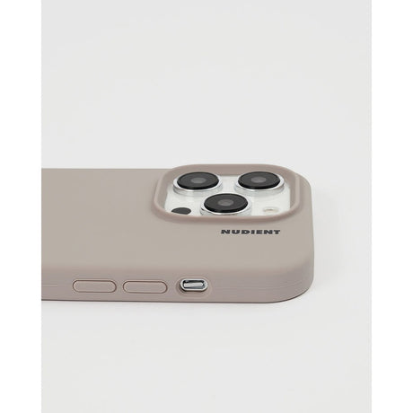 Nudient iPhone 14 Base Silicone Mobil Cover - Stone Beige