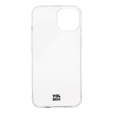 iPhone 14 / 13 Joy Case Fleksibelt Plastik Mobil Cover - Gennemsigtig