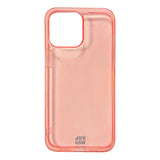 iPhone 14 Pro Max Joy Case Fleksibelt Plastik Mobil Cover - Gennemsigtig / Pink