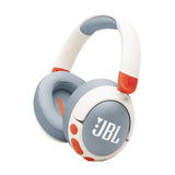 JBL Junior 470NC Over-Ear Børne Headset med Lydbegrænser m. Bluetooth og Aktiv Støjreduktion - Høretelefoner - Hvid / Grå