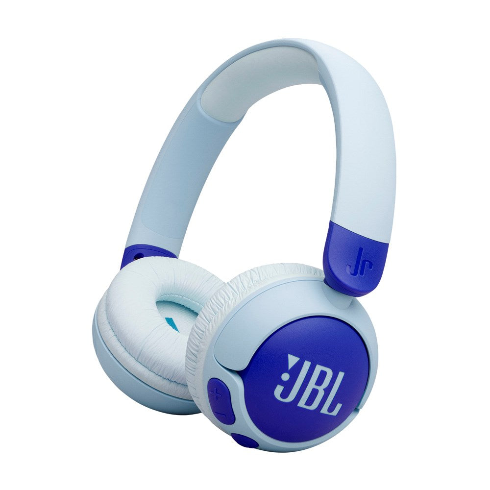 JBL Junior 320BT On-Ear Børne Headset med Lydbegrænser m. Bluetooth - Høretelefoner - Blå