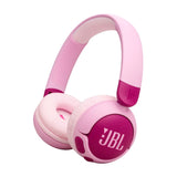 JBL Junior 320BT On-Ear Børne Headset med Lydbegrænser m. Bluetooth - Høretelefoner - Lyserød