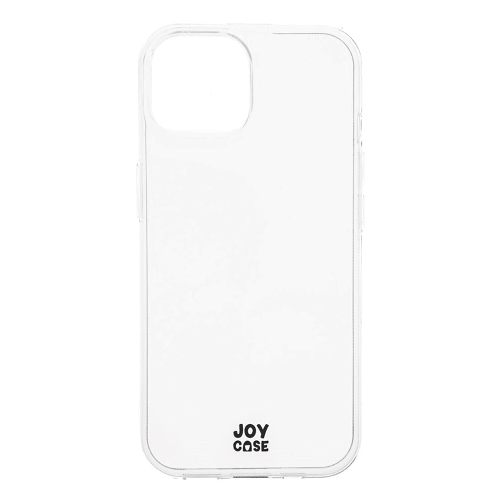 iPhone 15 Joy Case Fleksibelt Plastik Mobil Cover - Gennemsigtig