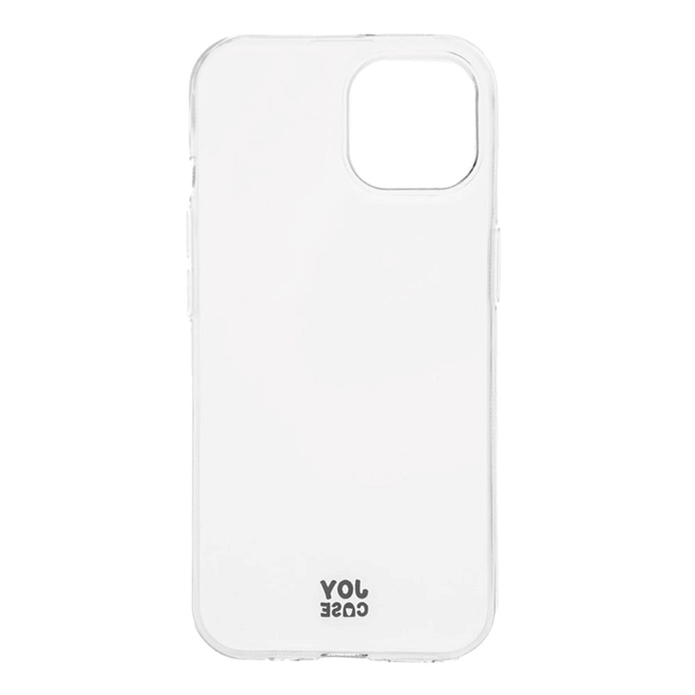 iPhone 15 Joy Case Fleksibelt Plastik Mobil Cover - Gennemsigtig