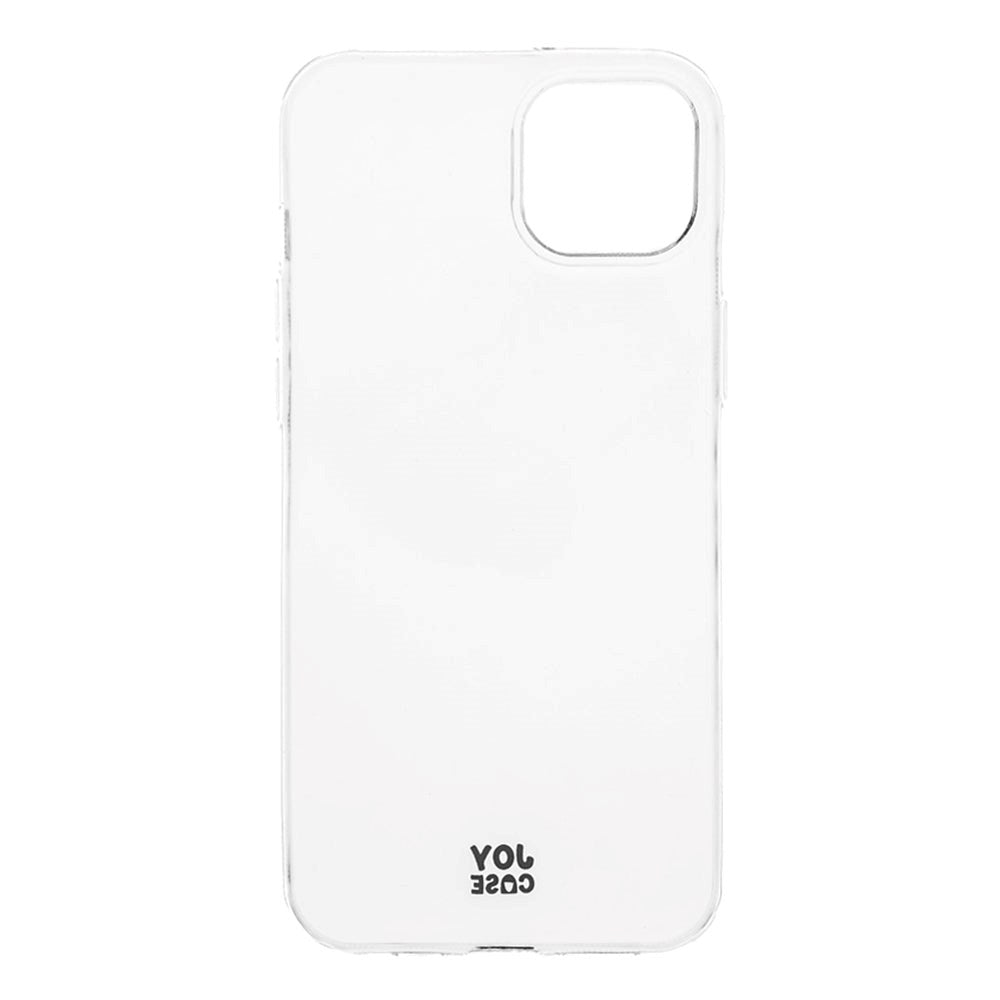 iPhone 15 Plus Joy Case Fleksibelt Plastik Mobil Cover - Gennemsigtig