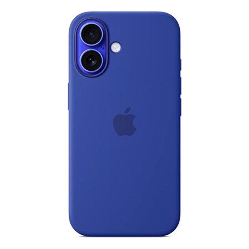 Original Apple iPhone 16 Silikone Bagside - MagSafe Kompatibel - Ultramarine (MYY63ZM/A)