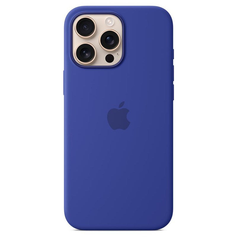 Original Apple iPhone 16 Pro Max Silikone Bagside - MagSafe Kompatibel - Ultramarine (MYYY3ZM/A)