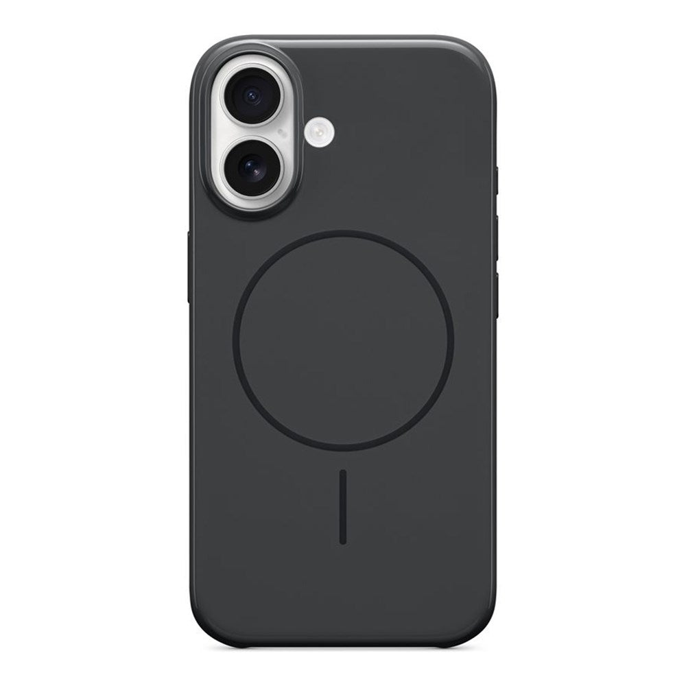 Original Apple Beats iPhone 16 Plastik Mobil Cover - MagSafe Kompatibel - Midnight Black (MCFC4LL/A)