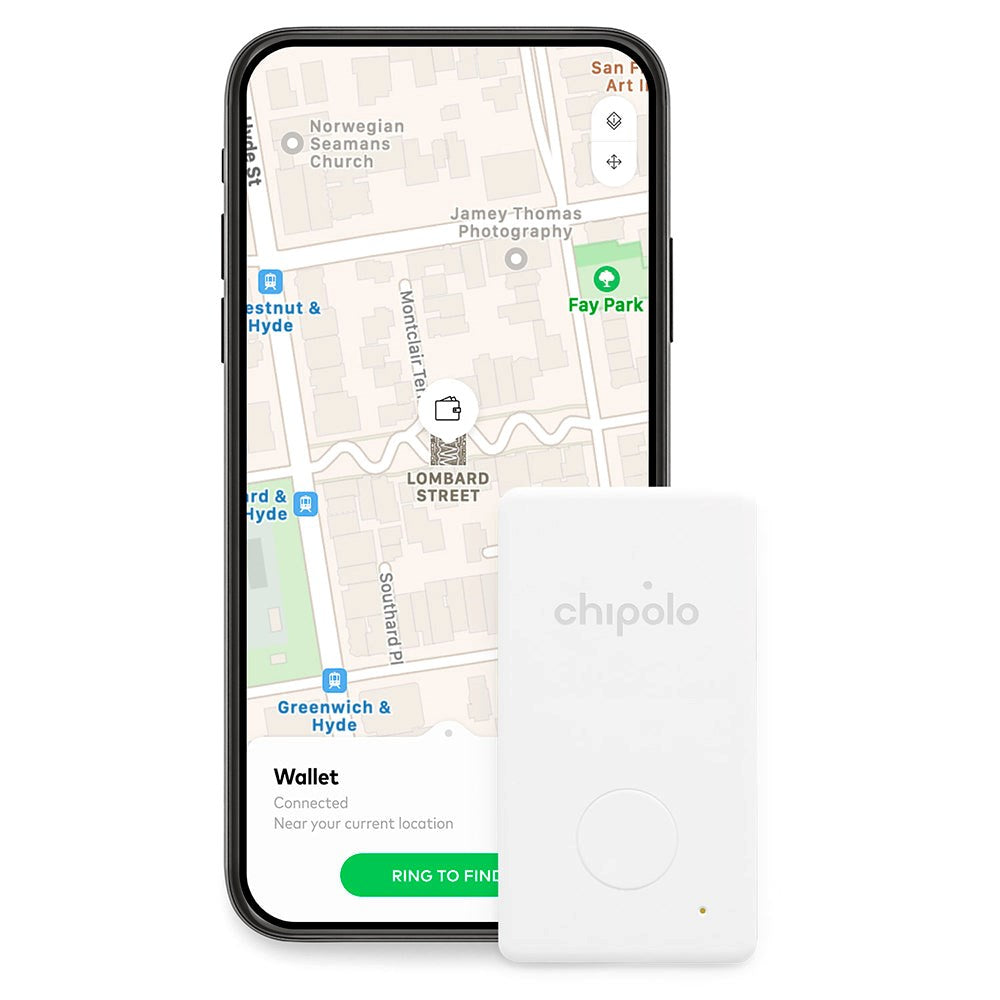 Chipolo CARD - GPS Tracker - 2 Pack - Hvid