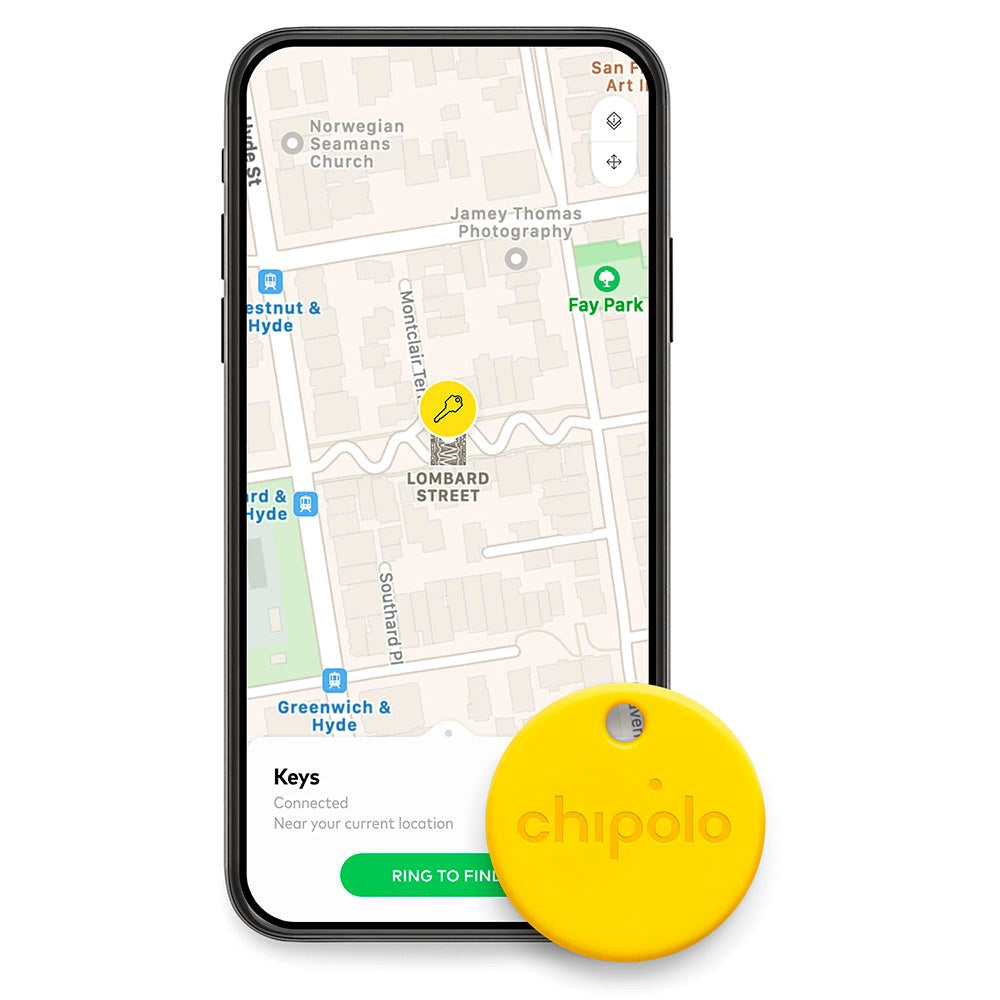 Chipolo ONE - GPS Tracker - Gul