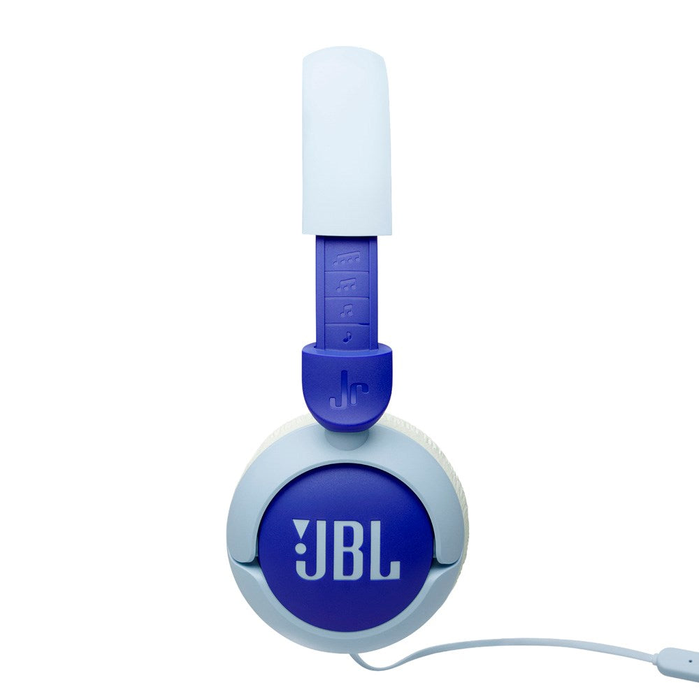 JBL Junior 320 On-Ear Børne Headset med Lydbegrænser m. Ledning - Høretelefoner - Blå