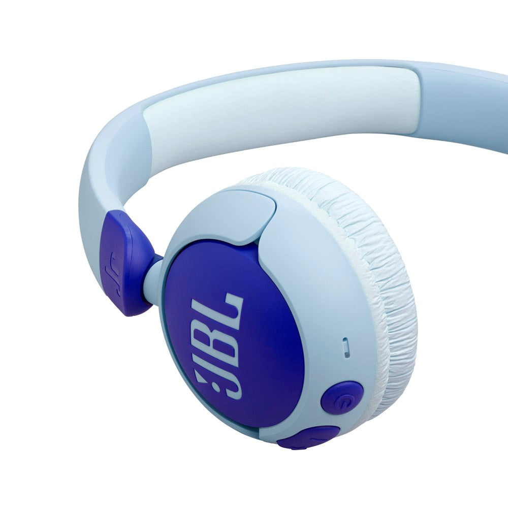 JBL Junior 320BT On-Ear Børne Headset med Lydbegrænser m. Bluetooth - Høretelefoner - Blå