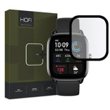 Amazfit GTS 4 Mini Hofi Hybrid Pro+ Smartwatch Skærmbeskyttelse Gennemsigtig m. Sort kant