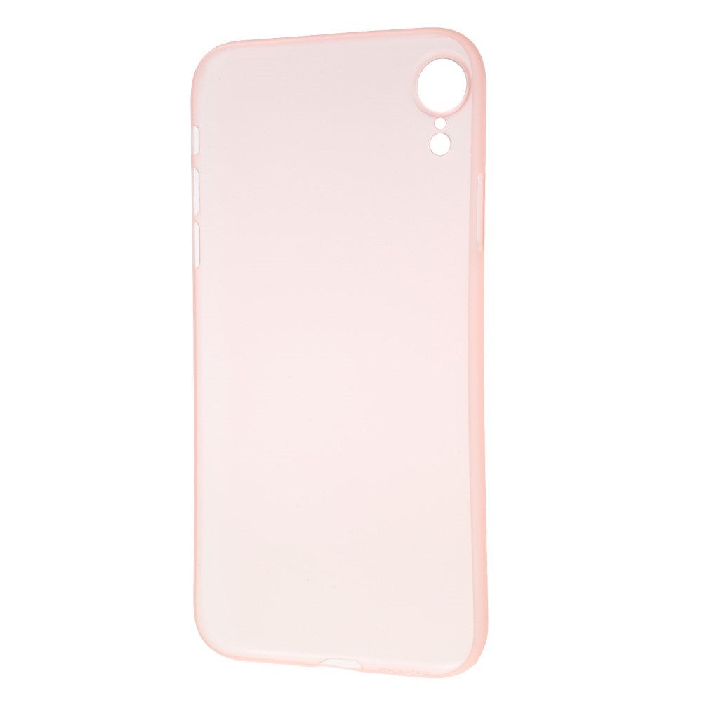EIDERWOOD iPhone XR Tyndt Plastik Mobil Cover - Rose Gold