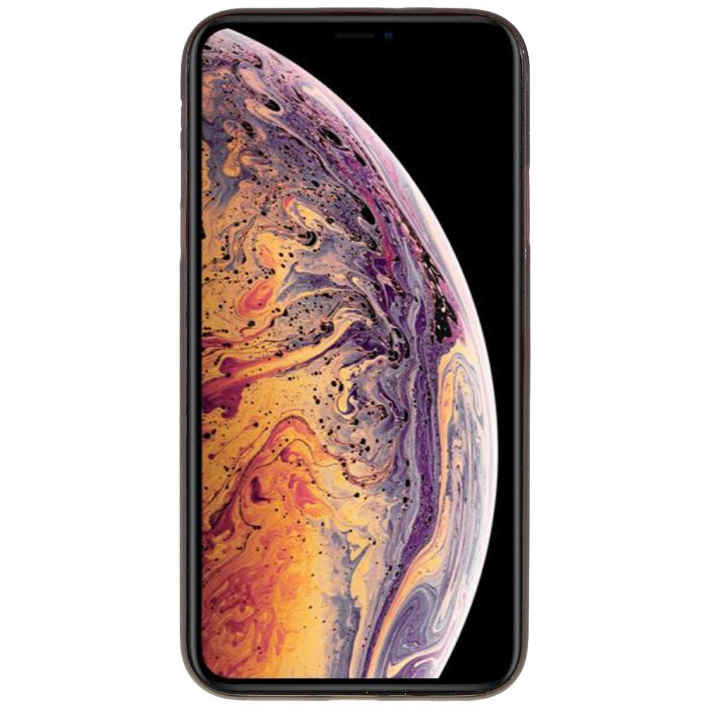 EIDERWOOD iPhone XR Tyndt Plastik Mobil Cover - Gennemsigtig / Sort