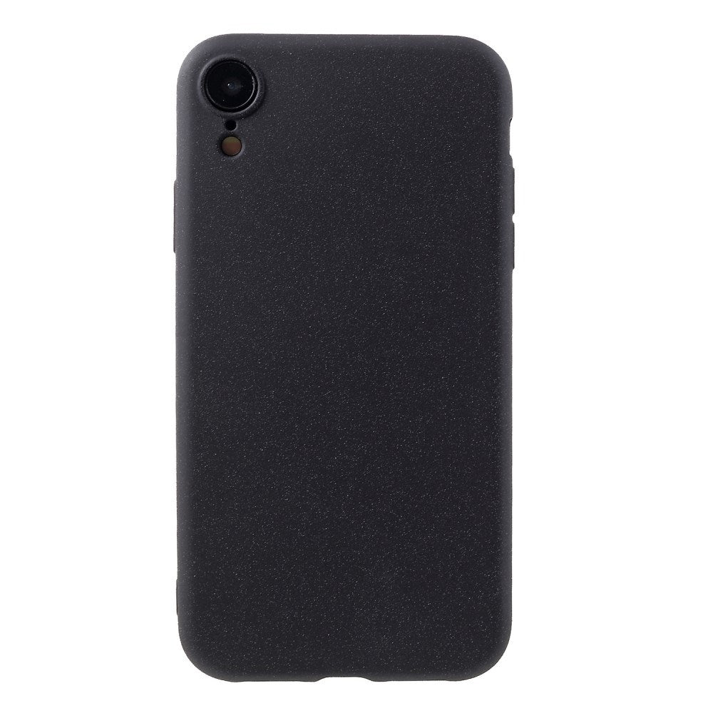EIDERWOOD iPhone XR Mat Fleksibelt Plastik Mobil Cover - Sort