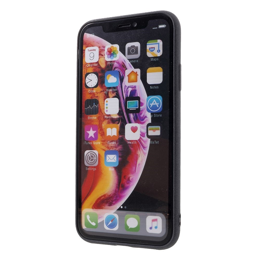 EIDERWOOD iPhone XR Mat Fleksibelt Plastik Mobil Cover - Grå