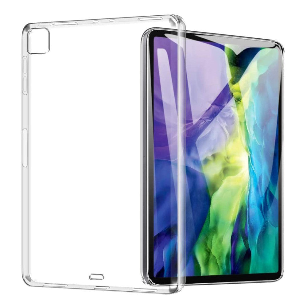 iPad Pro 12.9" (2021/2020/2018) Bagside Cover - Clear TPU Cover - Gennemsigtig