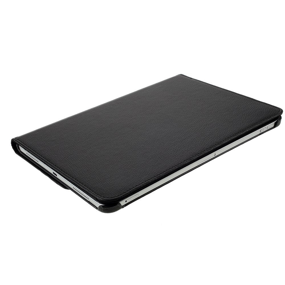 iPad Air 10.9-11" (2024-2020) / Pro 11" (2022-2018) Læder Cover m. 360 Graders Standerfunktion - Sort