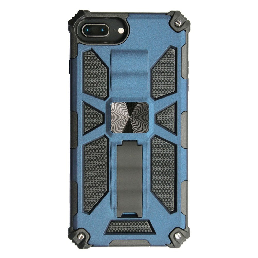 EIDERWOOD iPhone 8 Plus / 7 Plus / 6 (s) Plus Håndværker Mobil Cover m. Kickstand - Blå