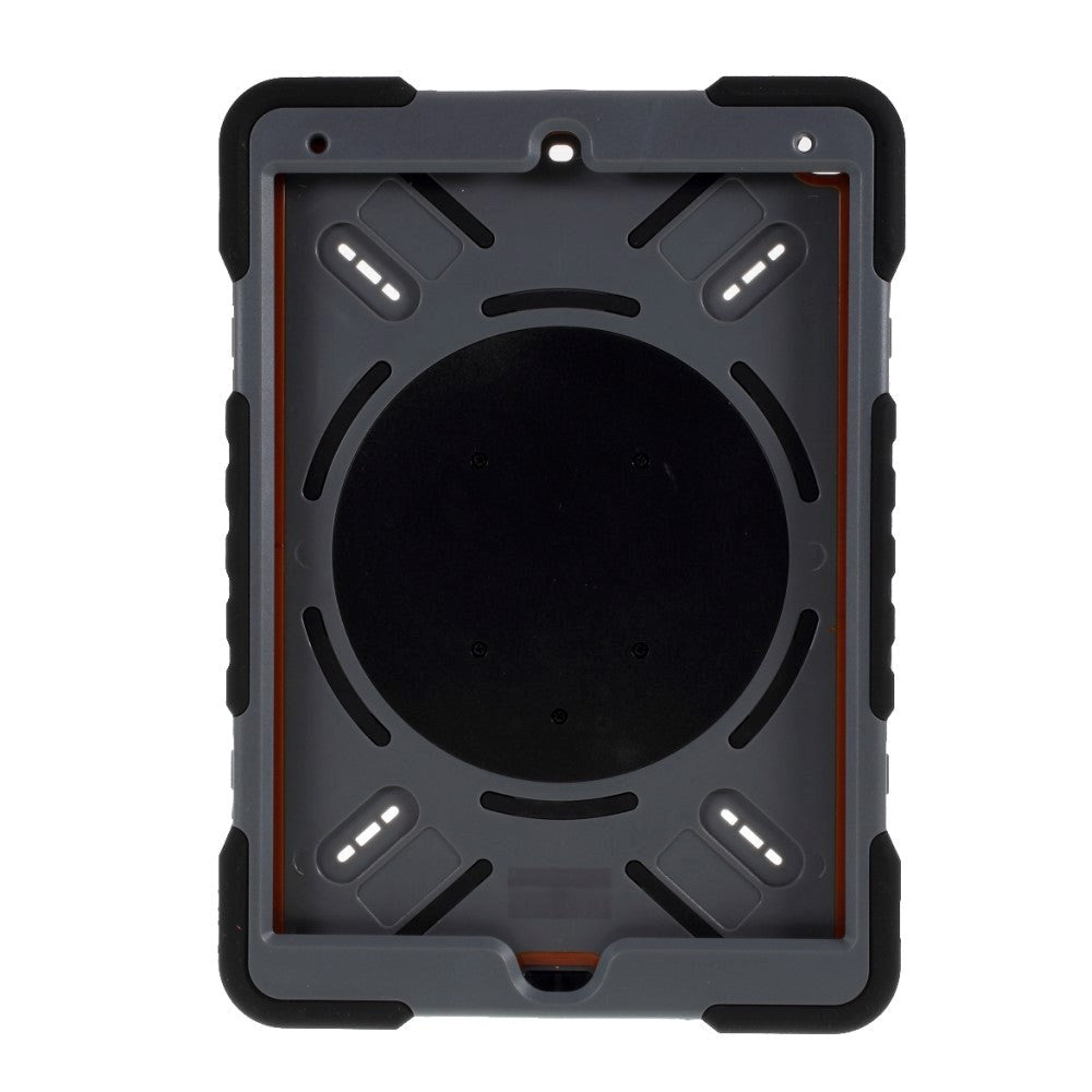 iPad 10.2" (2021 / 2020 / 2019) / iPad Air 10.5" (2019) PEPKOO Håndværker Case m. Kickstand - Sort