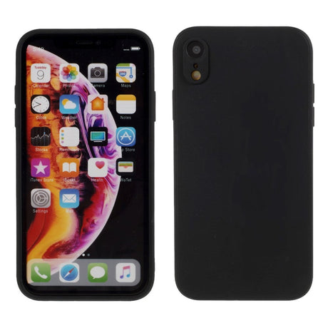 iPhone XR Silikone Mobil Cover - Sort