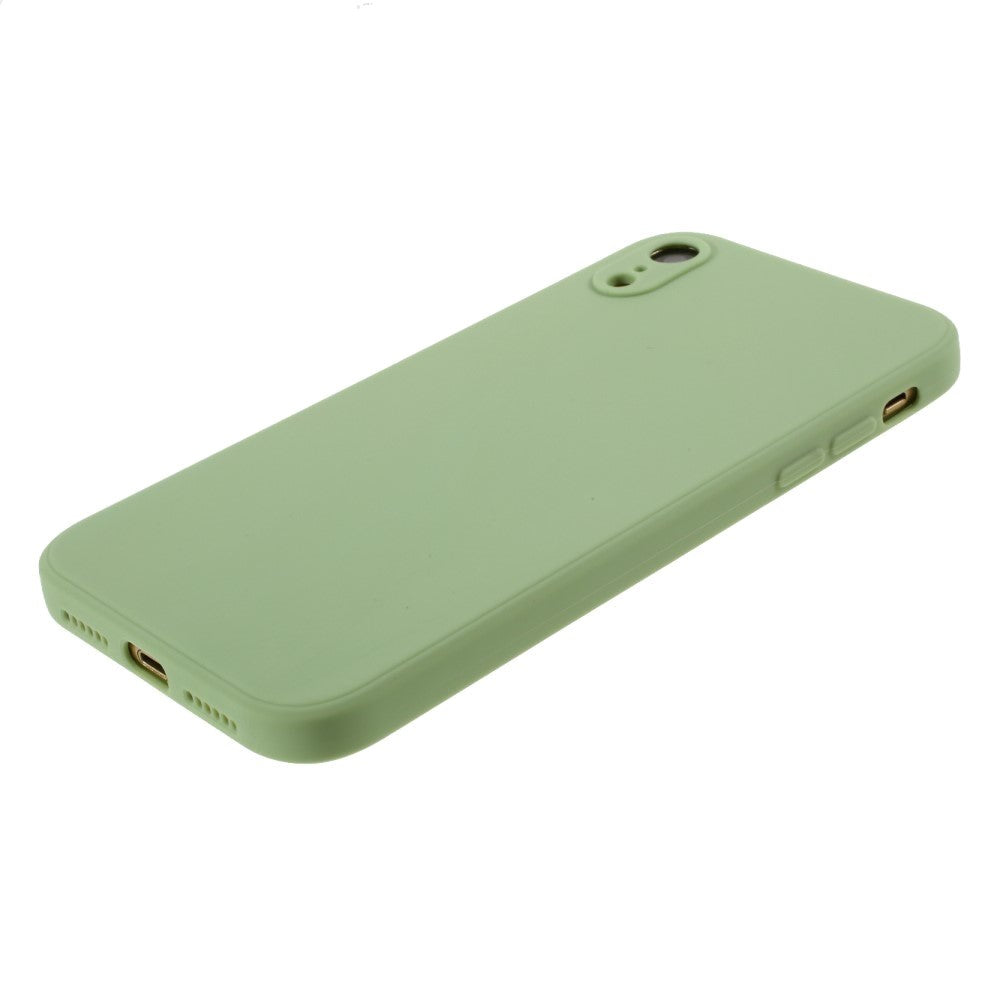 iPhone XR Silikone Mobil Cover - Lysegrøn