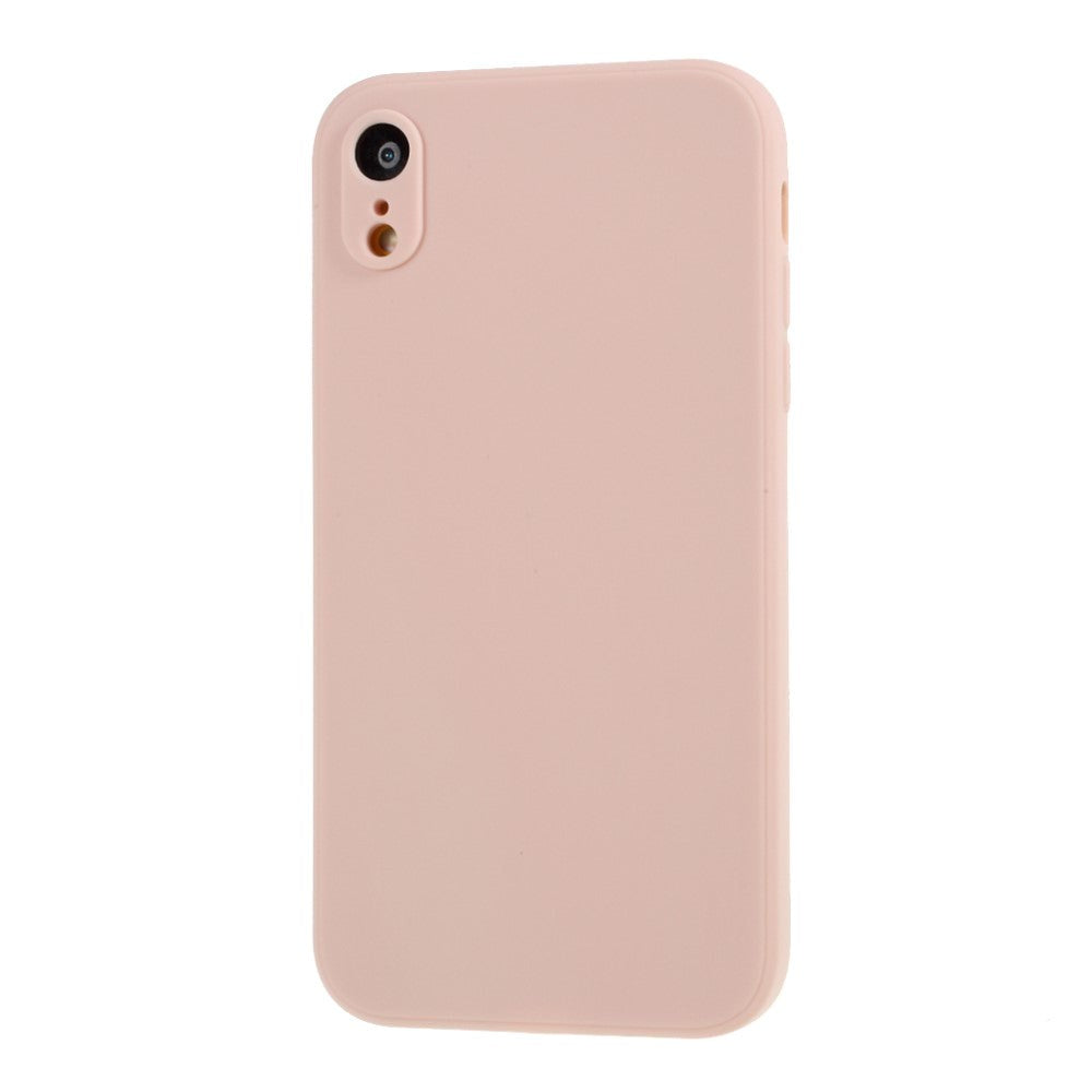 iPhone XR Silikone Mobil Cover - Lyserød