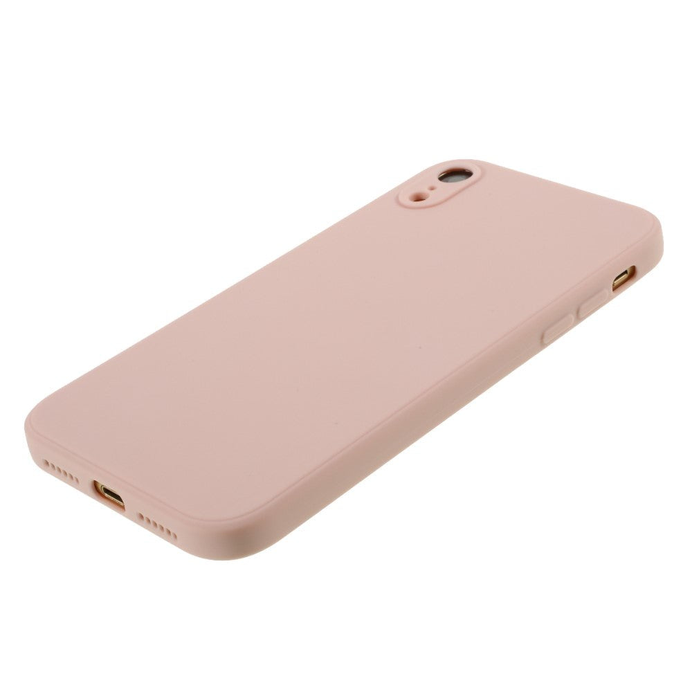iPhone XR Silikone Mobil Cover - Lyserød