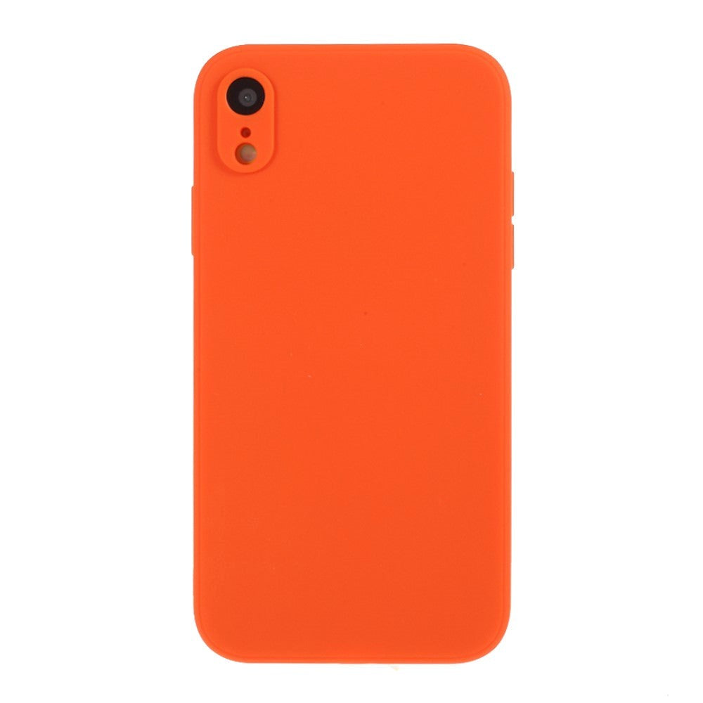 iPhone XR Silikone Mobil Cover - Orange