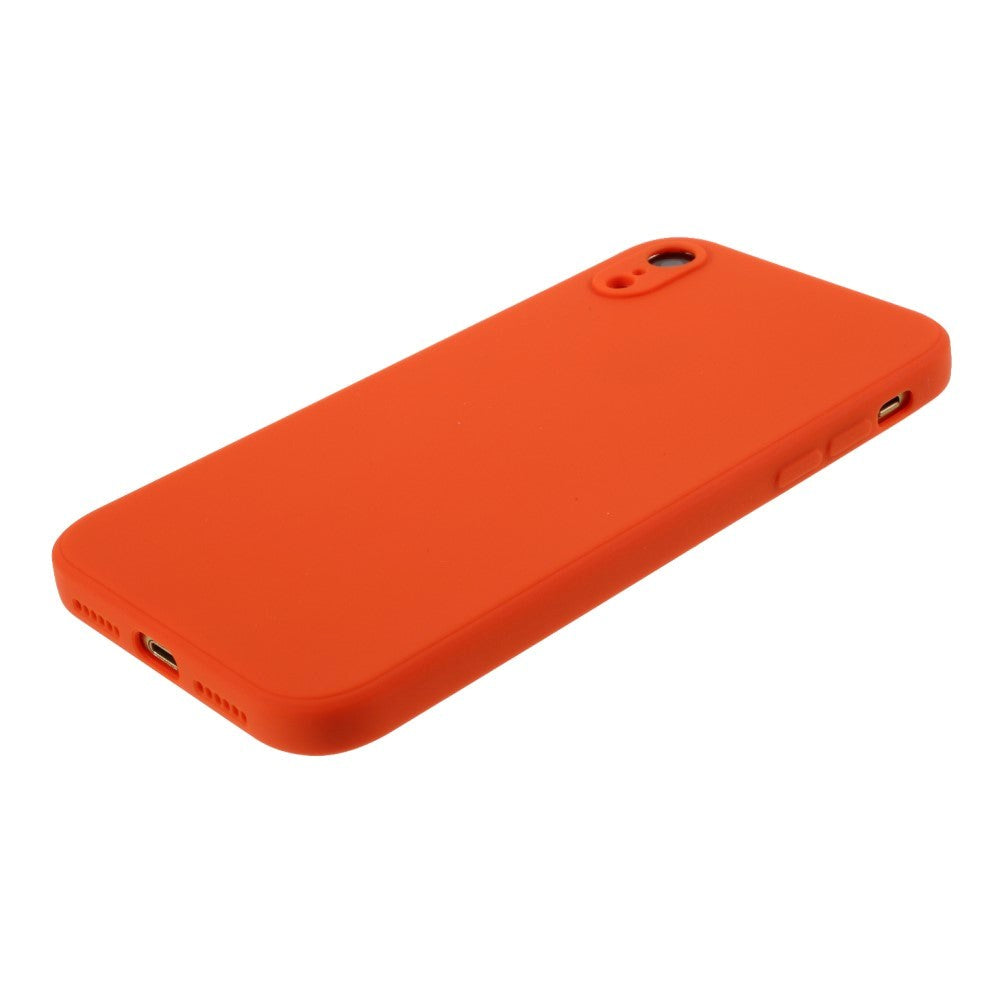 iPhone XR Silikone Mobil Cover - Orange