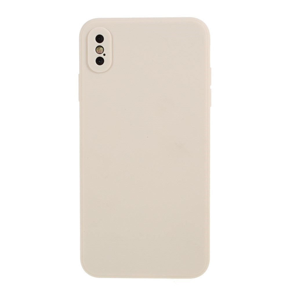 EIDERWOOD iPhone XS Max Silikone Bagside Cover - Beige