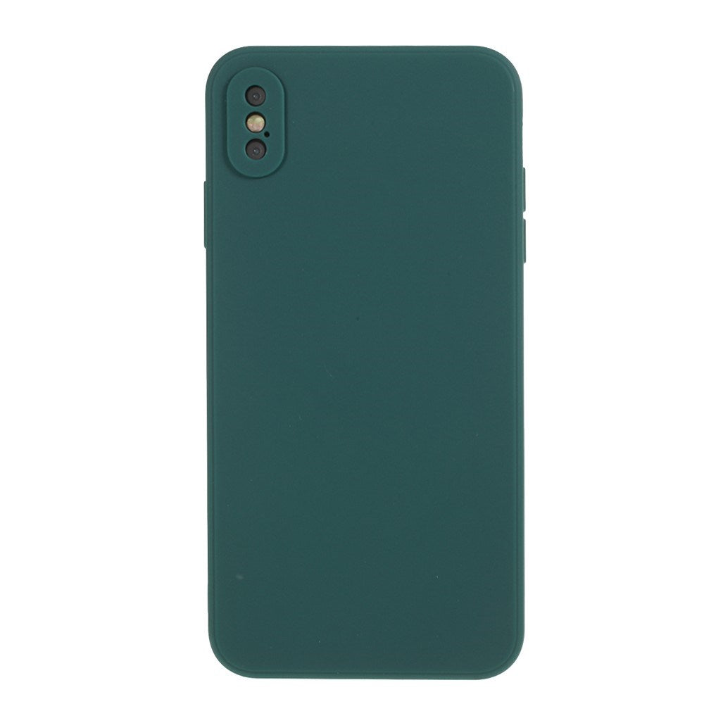 EIDERWOOD iPhone XS Max Silikone Bagside Cover - Grøn