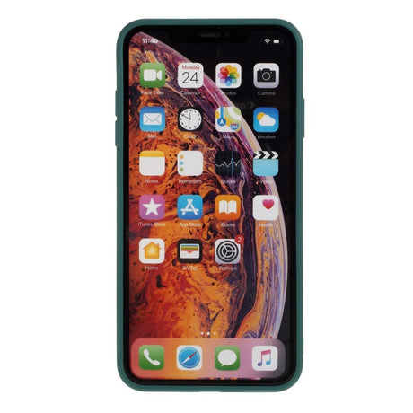 EIDERWOOD iPhone XS Max Silikone Bagside Cover - Grøn