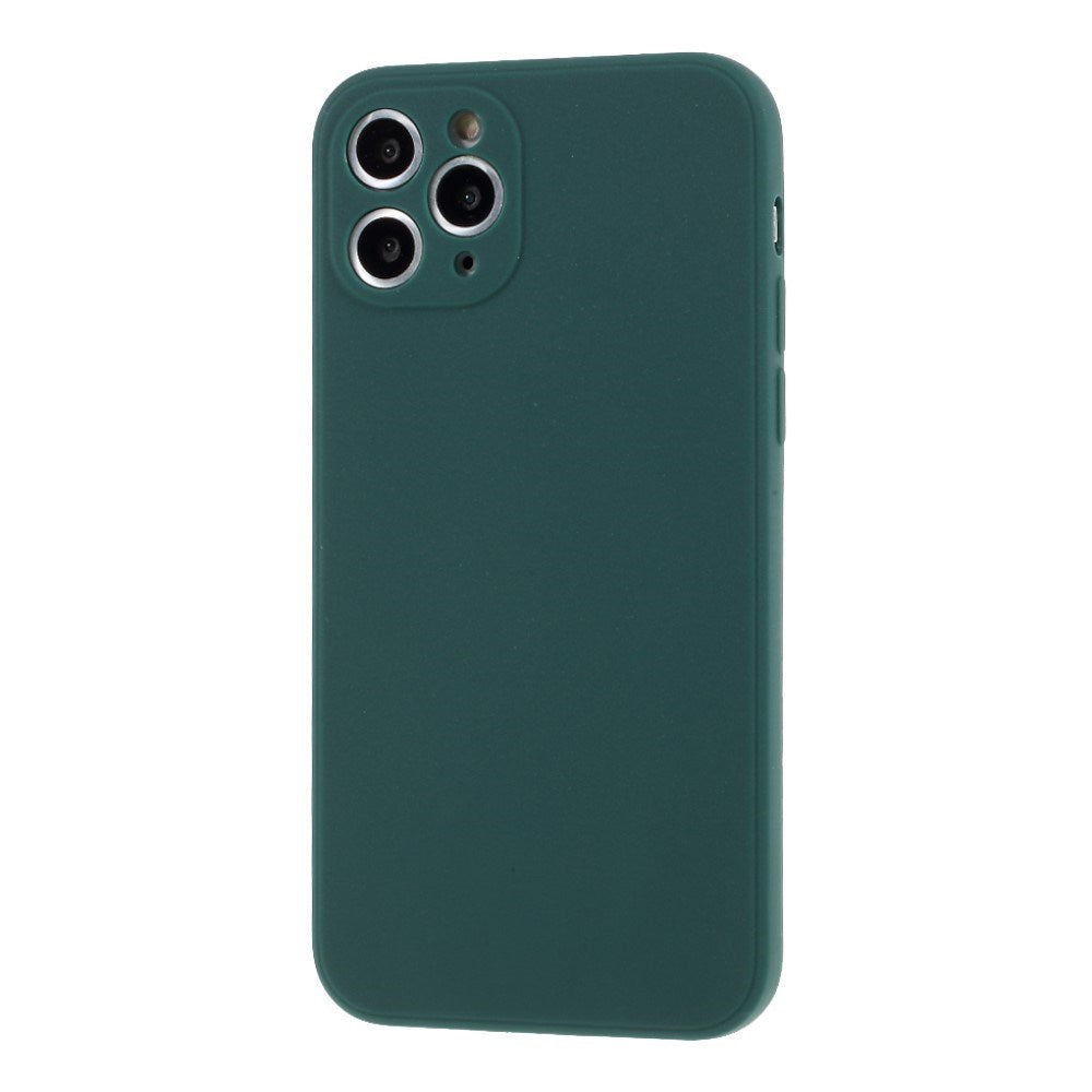 EIDERWOOD iPhone 11 Pro Max Silikone Bagside Cover - Mørkegrøn