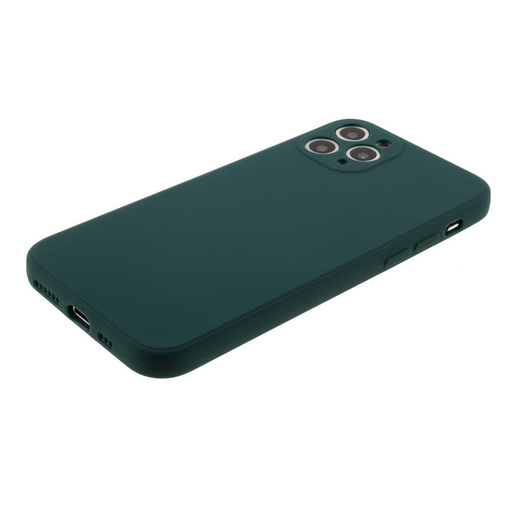 EIDERWOOD iPhone 11 Pro Max Silikone Bagside Cover - Mørkegrøn