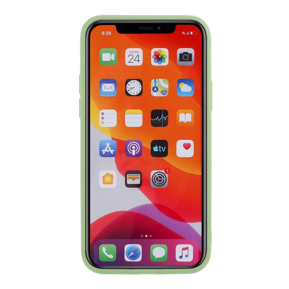 EIDERWOOD iPhone 11 Pro Max Silikone Bagside Cover - Lysegrøn