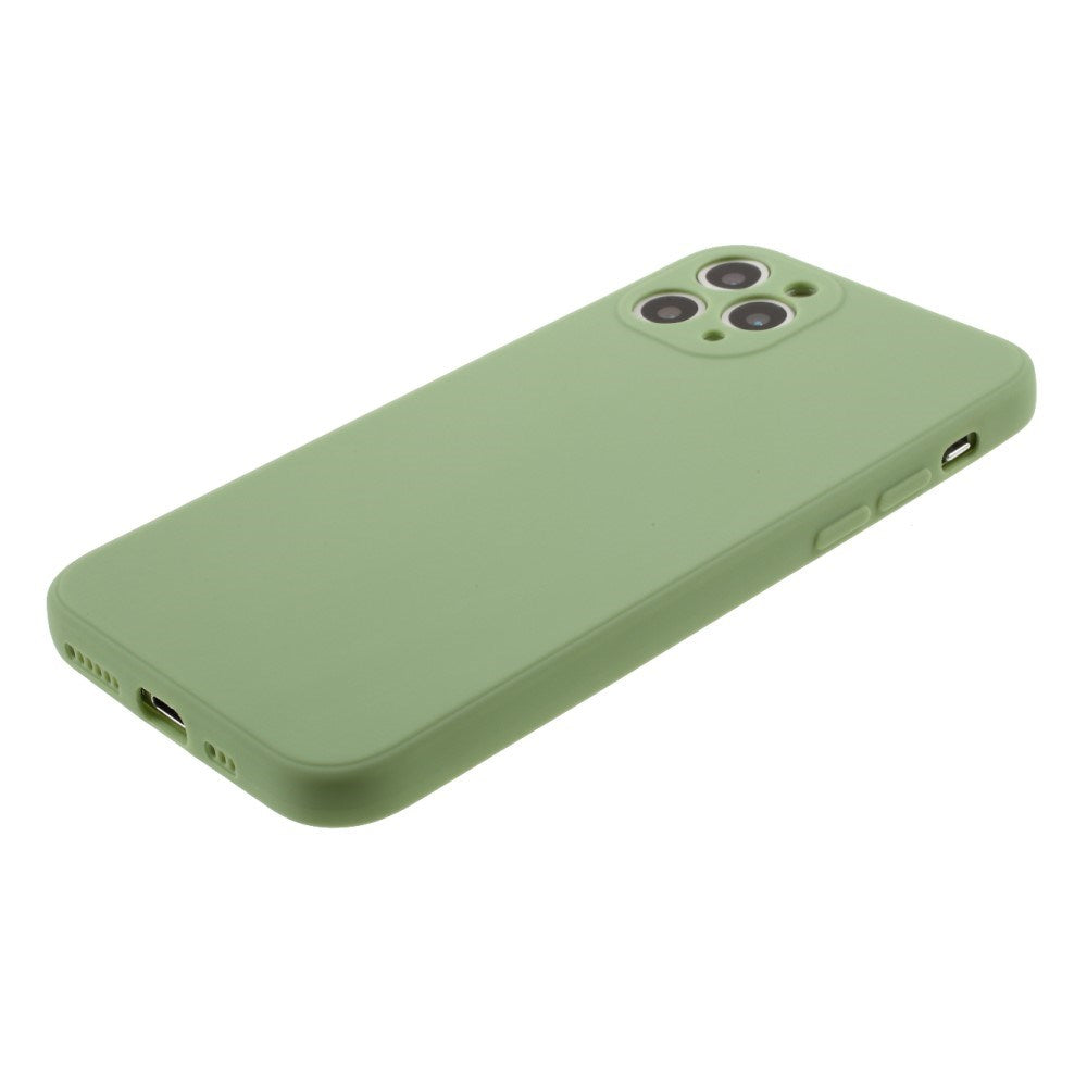 EIDERWOOD iPhone 11 Pro Max Silikone Bagside Cover - Lysegrøn
