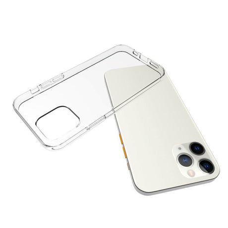 iPhone 12 Pro Max Fleksibelt Plastik Cover - Gennemsigtig