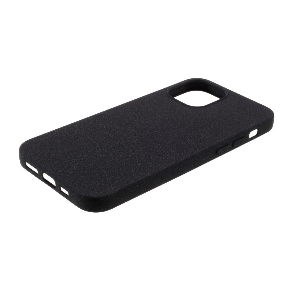 iPhone 12 Pro Max EIDERWOOD Fleksibelt Plastik Mobil Cover - Sort