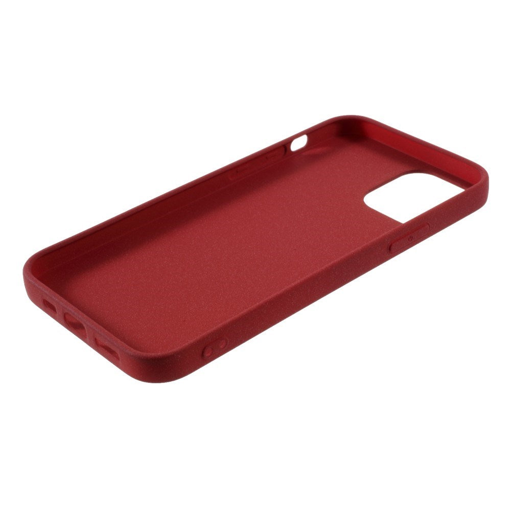 iPhone 12 Pro Max EIDERWOOD Fleksibelt Plastik Mobil Cover - Rød