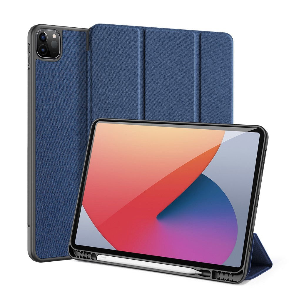 DUX DUCIS DOMO Series - iPad Pro 12.9" (2021) Flip Cover - Blå