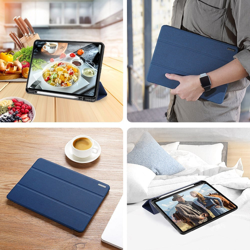 DUX DUCIS DOMO Series - iPad Pro 12.9" (2021) Flip Cover - Blå
