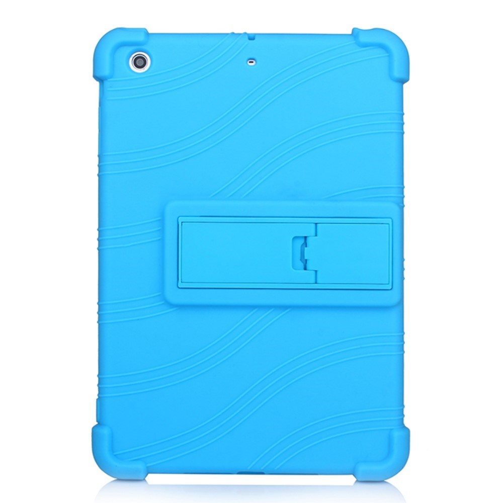 EIDERWOOD iPad Mini 3 / 2 / 1 Silikone Tablet Cover m. Ståfunktion - Blå