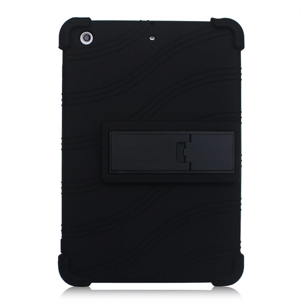 EIDERWOOD iPad Mini 3 / 2 / 1 Silikone Tablet Cover m. Ståfunktion - Sort