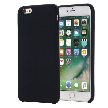 iPhone 6 Plus / 6s Plus Liquid Silikone Mobil Cover - Sort