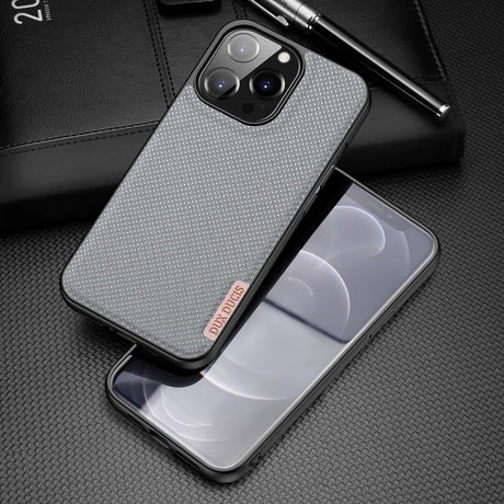 iPhone 13 Pro Dux Ducis FINO Series Hybrid Bagside Cover - Grå