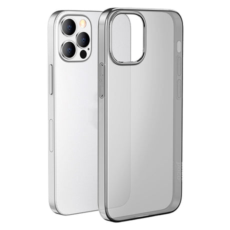 Hoco iPhone 13 Pro Max Neutralt Plastik Cover - Smokey Transparent