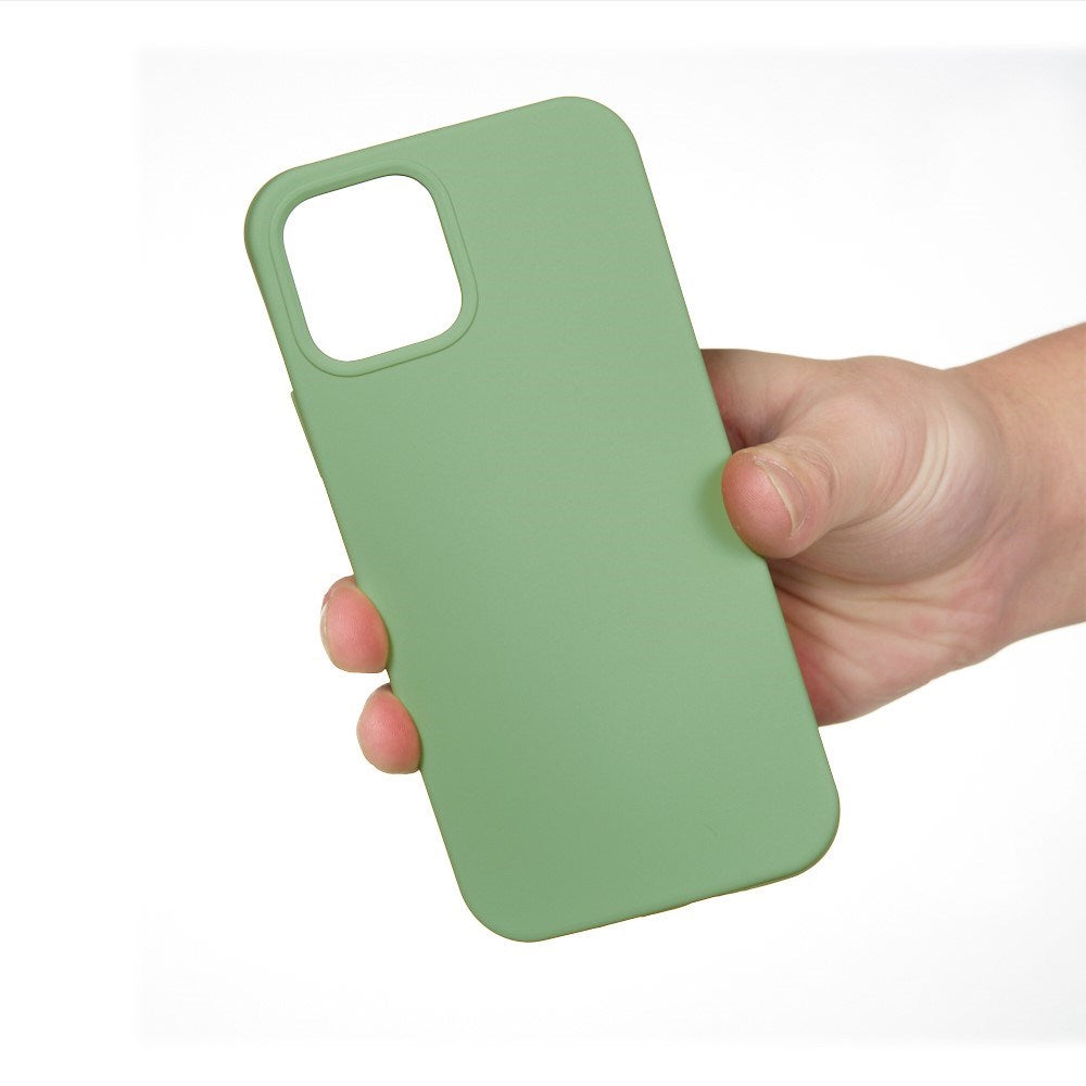 EIDERWOOD iPhone 13 Silikone Cover - Lysegrøn