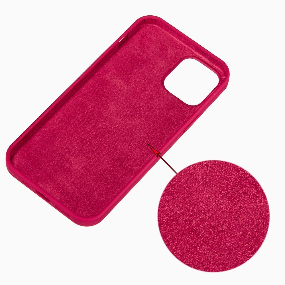 EIDERWOOD iPhone 13 Silikone Cover - Mørkerød